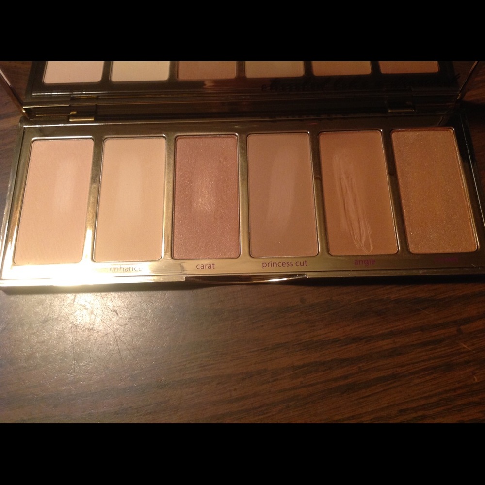 Chisel palette, highlighter, contour